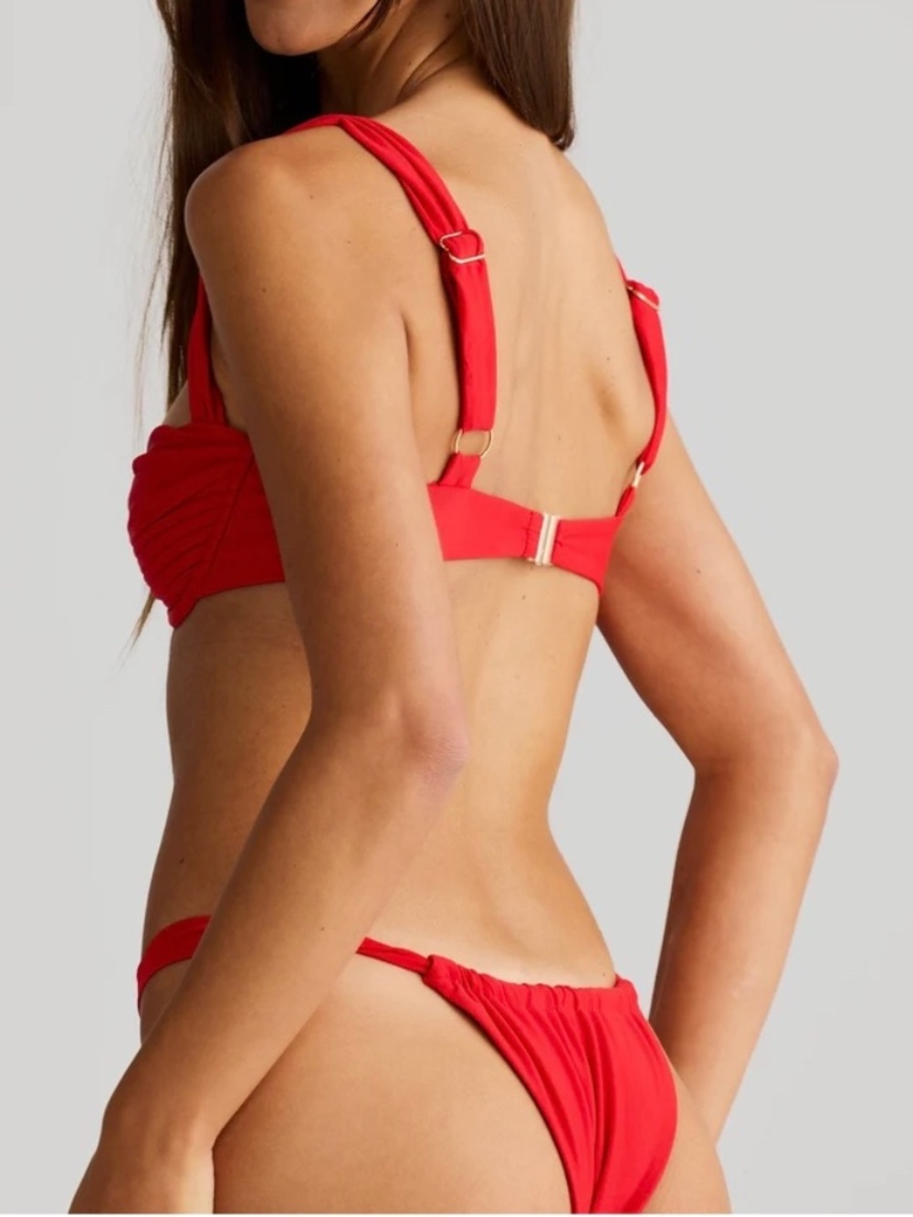 VACAY Swimwear - Rhodes Top Cincinnati Red Xsmall